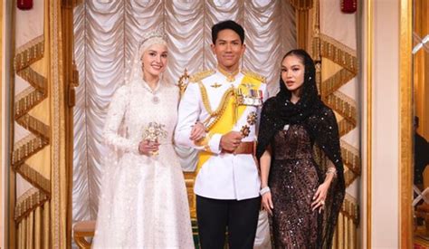 Regal radiance: KC Del Rosario graces Brunei's wedding of the year.